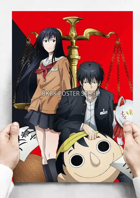 Tomodachi Game Anime Poster Japanese Manga Print Art Canvas Painting  Cartoon Wall Stickers Room Decor