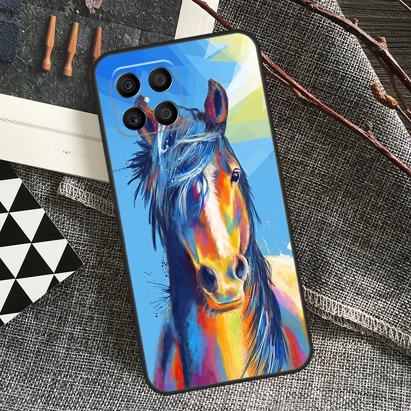 Elegant Horse Design Protective Case Cover