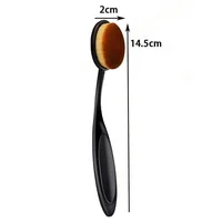Pinceaux de mélange d'encre, petits outils de mélange d'encre avec poils souples, mélangeur d'art pour dessin, pour la fabrication de cartes, papier large artisanal, 2 pièces 6