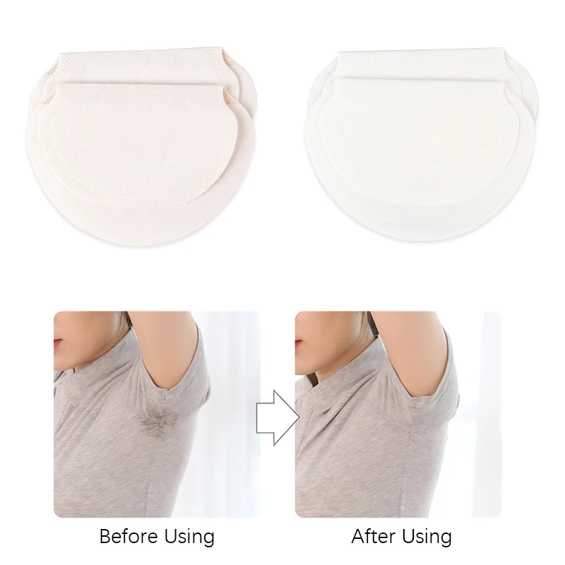 10/20/30Pcs Disposable Sweat Pads for Underarm Gasket from Sweat Absorbing Cotton Pads For Armpits Linings Anti Sweat Stickers