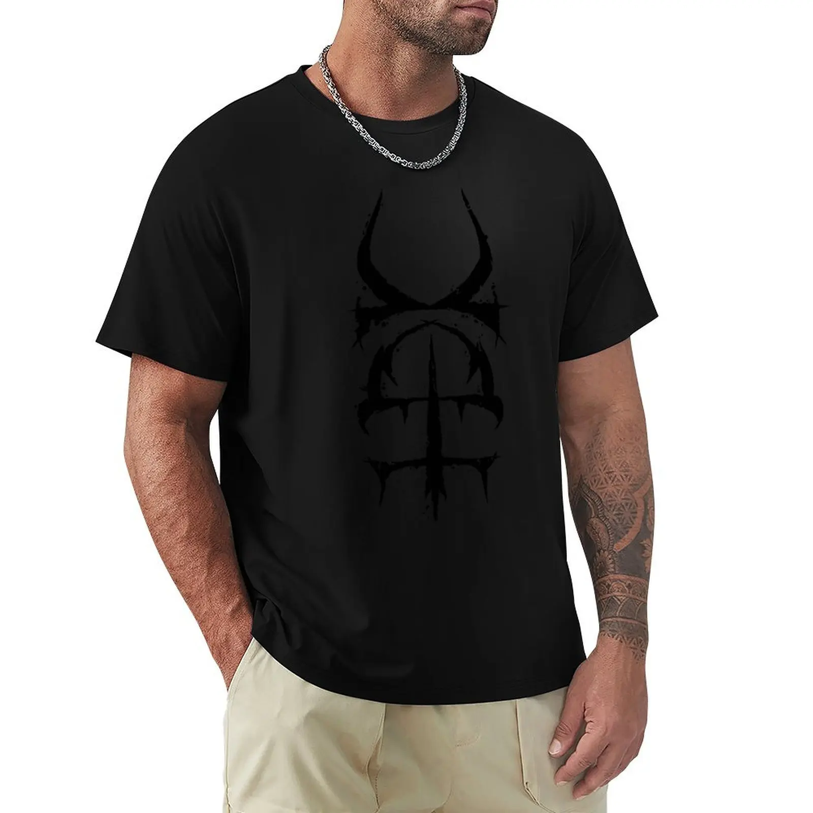 

HDK dark T-Shirt blacks hippie clothes man clothes cheap stuff oversized t shirts for men