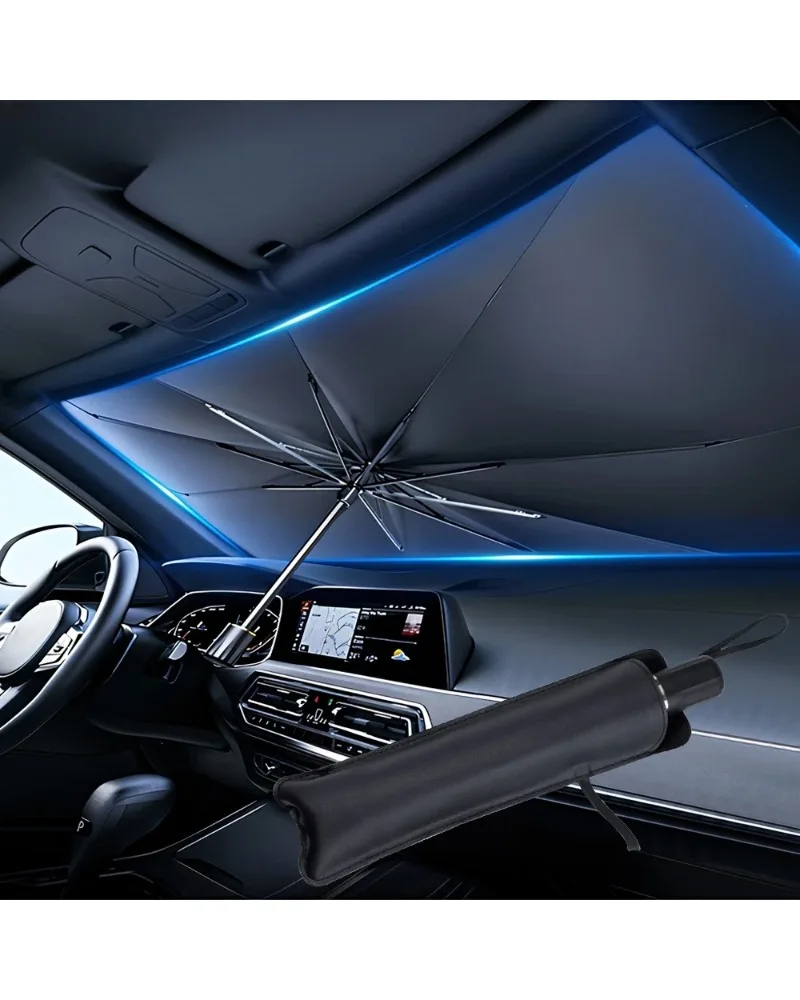 Foldable Car Windshield Sunshade Multi-Purpose Interior Protection