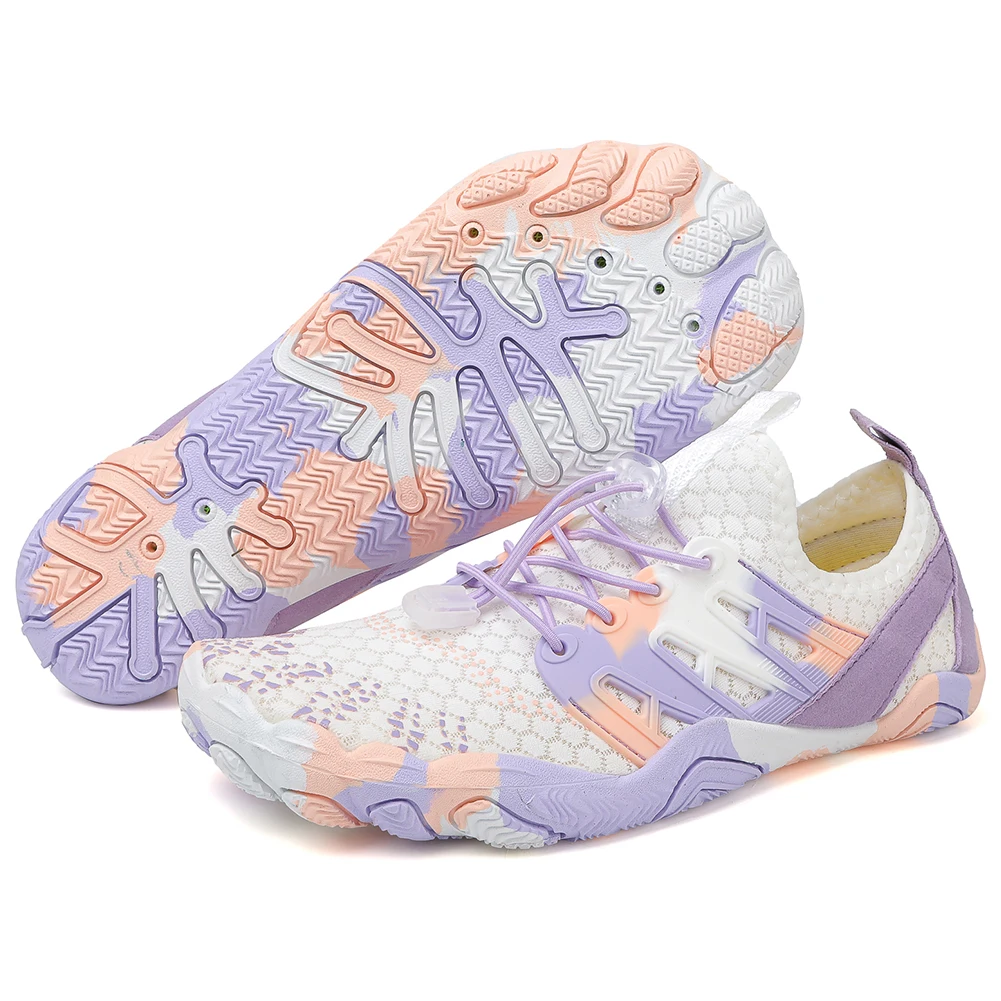 Water Shoes Breathable Lightweight Aqua Shoes Quick Drying Gym Fitness Shoes Casual Wading Shoes for Hiking Kayaking Surfing