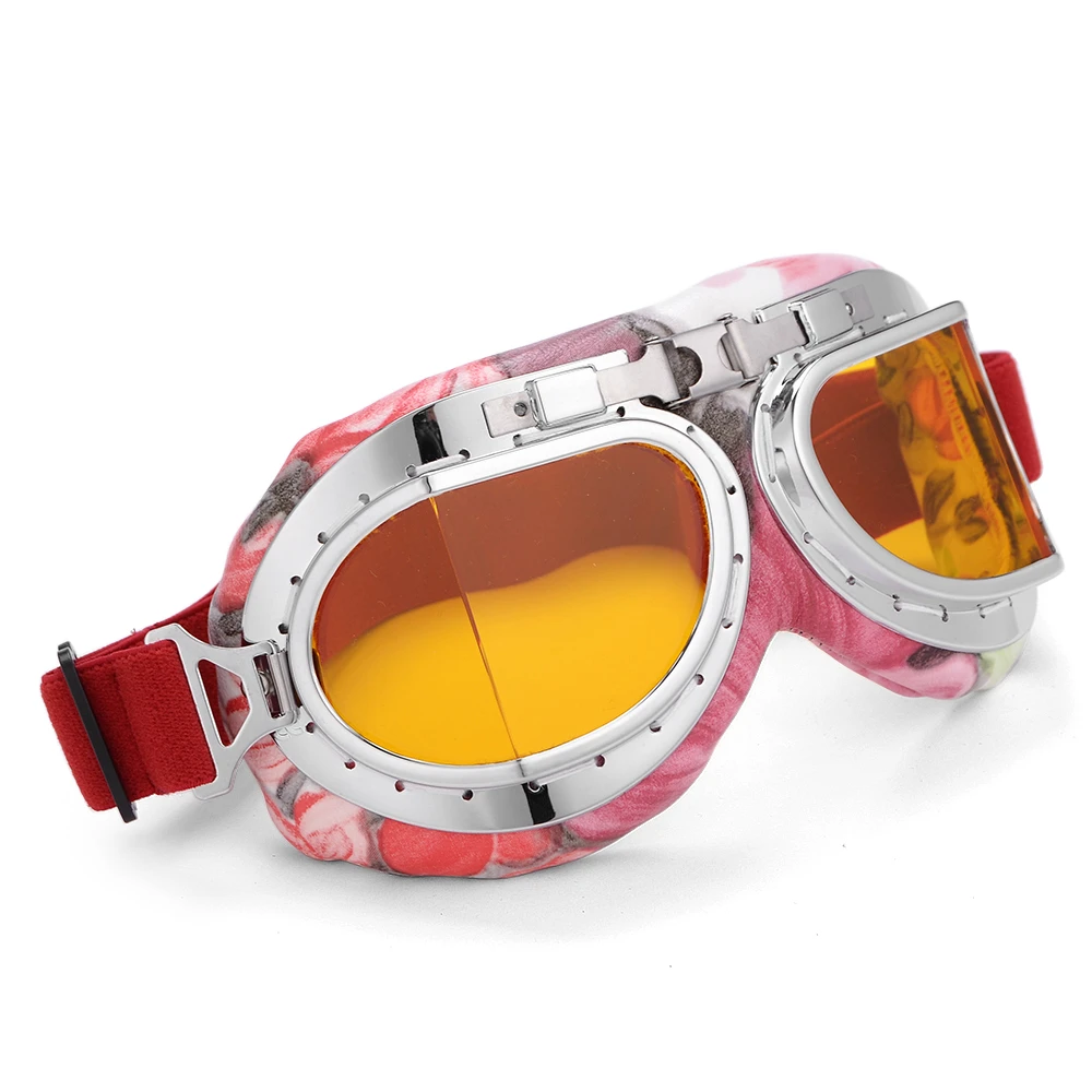 Motocross-Brille Okulary Vintage Gafas Damen Helmbrille Brille Augenschutz für Motorradfahrer Motorradfahrer – Detail 3