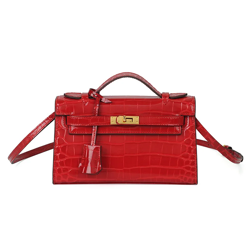 Hermes Birkin Bag Red Crocodile Leather | 3D model