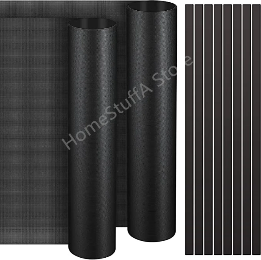 30x100cm DIY PC Chassis Cooling Dust Filter PVC Net Guard Fan Cover Dustproof Mesh for Computer Chassis Speakers 0.8mm Hole computer dust filter