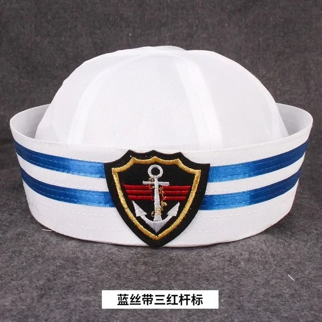 Sailor Hat Military Hats Navy Marine Caps Anchor Army Hats For Women Men Child Fancy Cosplay Hat Accessories