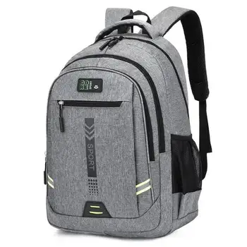 Zaino da lavoro semplice per computer Borse da scuola per studenti da viaggio d'affari Zaino multistrato Borsa sportiva da uomo di grande capacità
