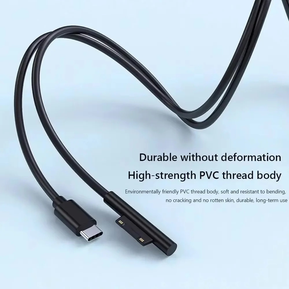 Universal 15V 3A USB-C PD Power Supply Charger Adapter with Cable