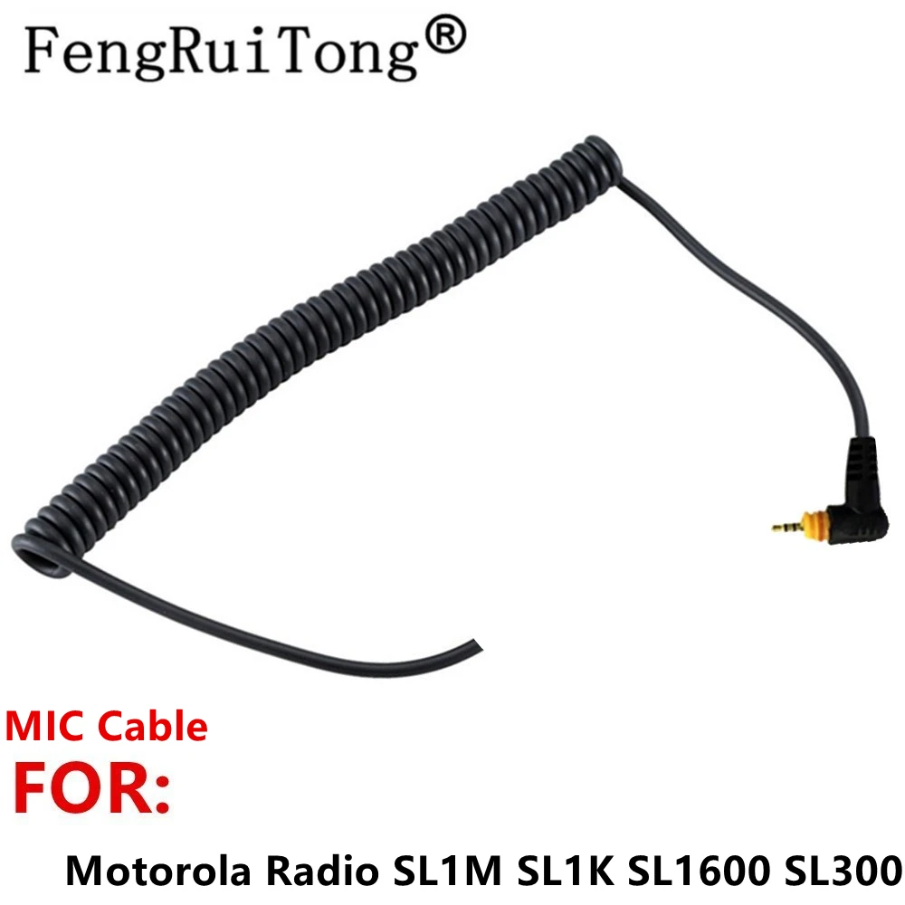 Radio Cable SL1K for Motorola Radio SL1M SL1K SL1600 SL300 SL7500 SL400 MIC replace Cable radio cable sl1k for motorola radio sl1m sl1k sl1600 sl300 sl7500 sl400 mic replace cable