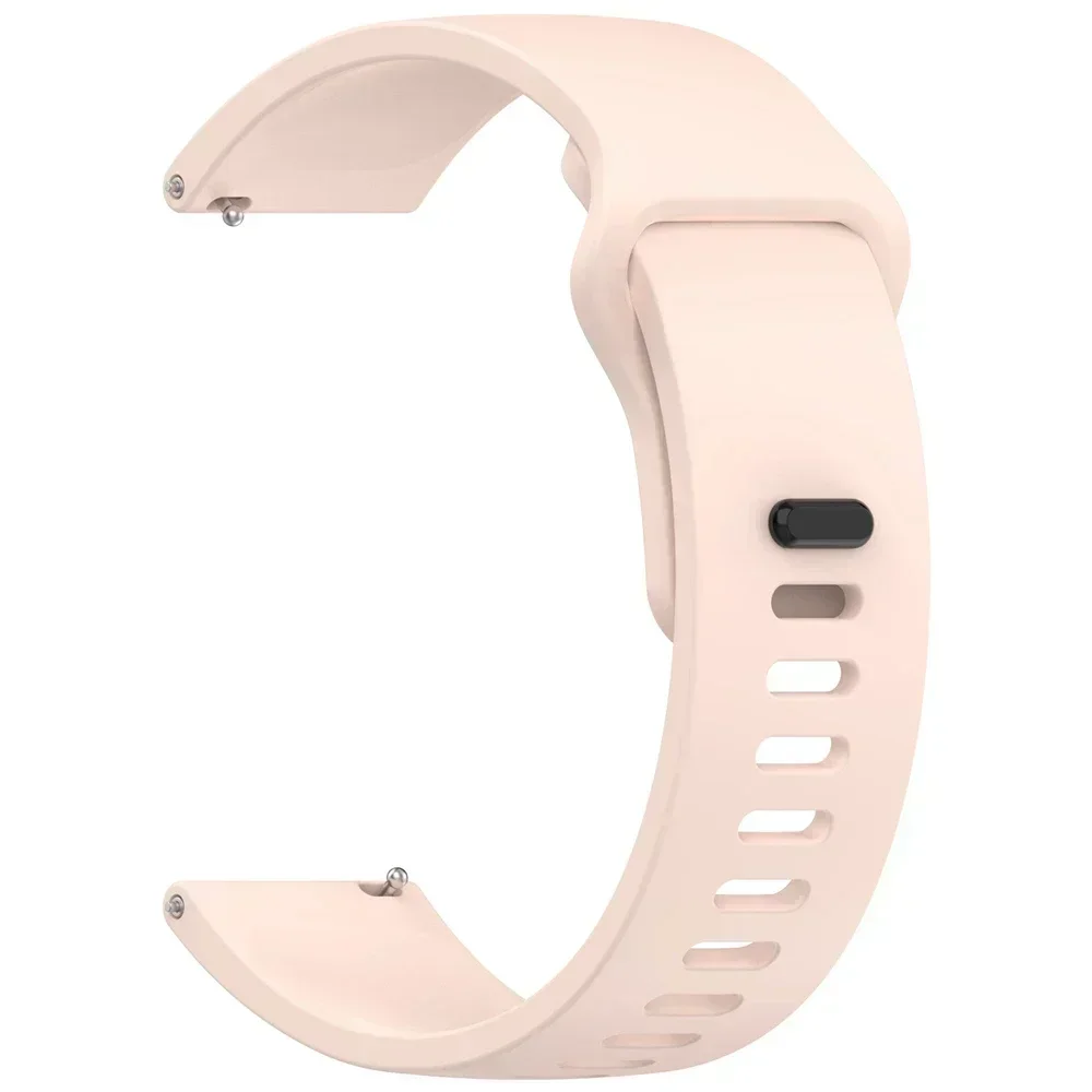 Versatile Silicone Smartwatch Strap - Adjustable 20mm/22mm Band