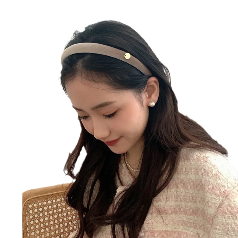 Zwart fluwelen hoofdband-haarband voor dames - fluweel - velours - velvet haarband - Mode accessoires kopen? | Korting tot 21