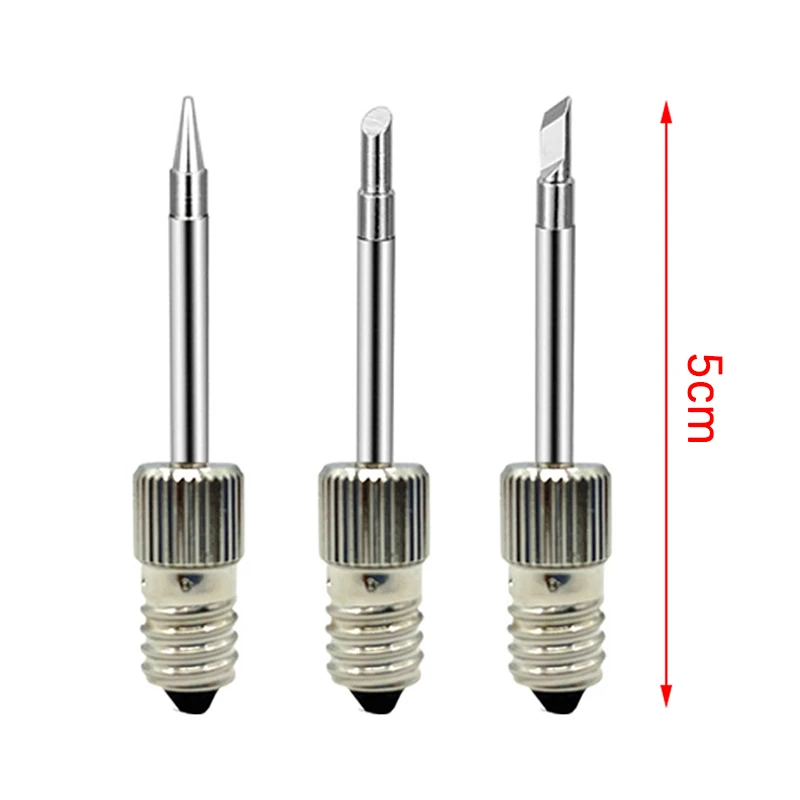 Welding Soldering Tips USB Soldering Iron Head Replacements Threaded Tip Fits for E10 Interface Iron soldering iron,solder iron kit,soldering iron tips