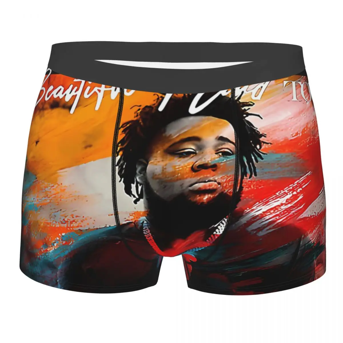 

2022 Tour For Man's Boxer Briefs Rod Wave Highly Breathable Underwear Top Quality Print Shorts Gift Idea