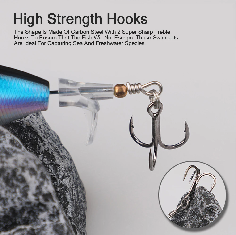 Haanlin 75 mm/6,5 g 90 mm/11 g Topwater Popper Angelköder Hecht schwimmender Doppelpropeller weicher rotierender Schwanz Wobbler harter Köder – Detail 7