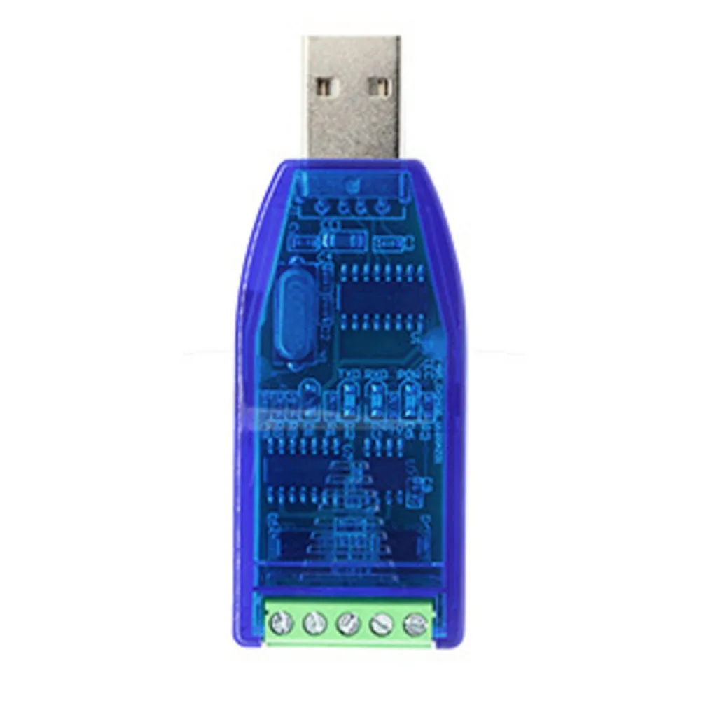 

USB To RS485 RS422 Serial Adapter FTDI Chip 6Pin Terminal Block Converter Support WinXP Win 7 Win8 Win10 M-ac Android