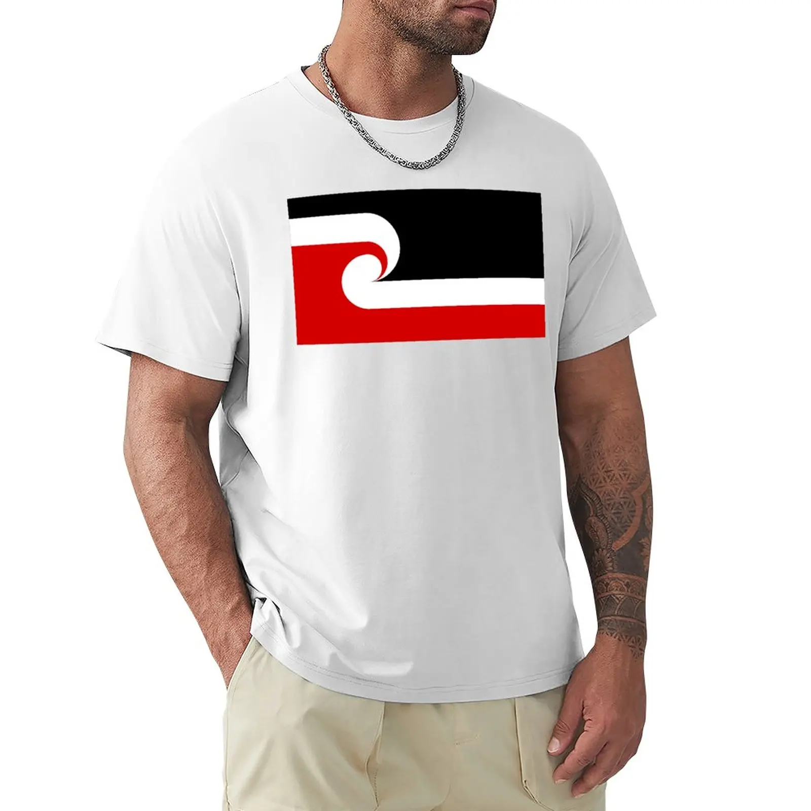 

Tino Rangatiratanga flag T-Shirt Blouse for a boy Men's t-shirts