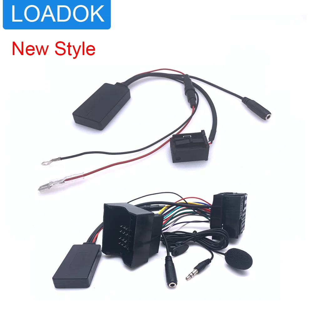 Car Bluetooth 5.0 Hands Free Microphone Aux in Cable Adapter for BMW