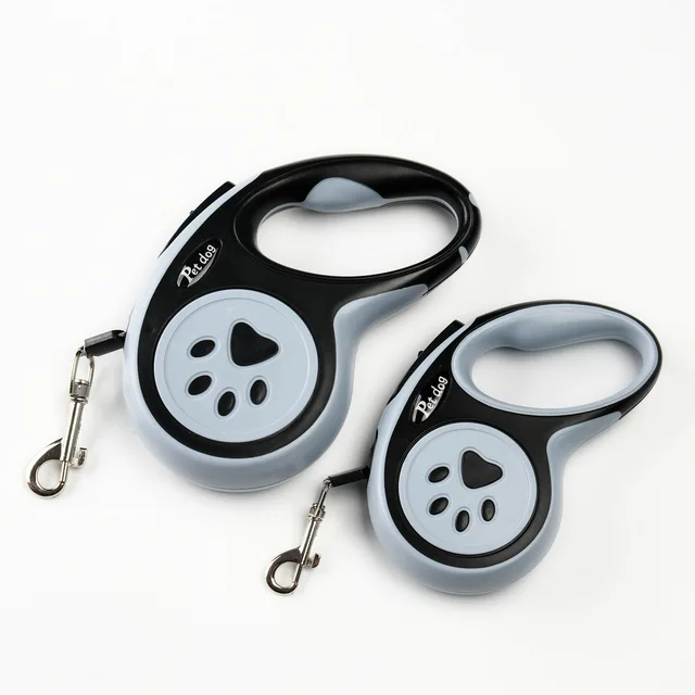 Retractable Bone Paw Dog Leash 5