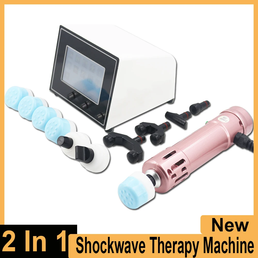 

Машинка для ударно-волновой терапии, массажер для тела, инструмент для ударно-волновой терапии, снятие боли в талии, 2 в 1, инструменты для хиропрактика