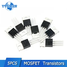 5pcs MOSFET Transistor TO 220 IRF530 IRF540 IRF630 IRF640 IRF730 IRF740 IRF830 IRF840 IRF3205 IRF3710 IRFZ44N Transistors Ensemble