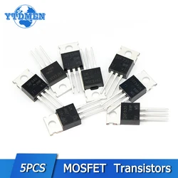 5pcs MOSFET Transistor TO 220 IRF530 IRF540 IRF630 IRF640 IRF730 IRF740 IRF830 IRF840 IRF3205 IRF3710 IRFZ44N Transistors Ensemble 