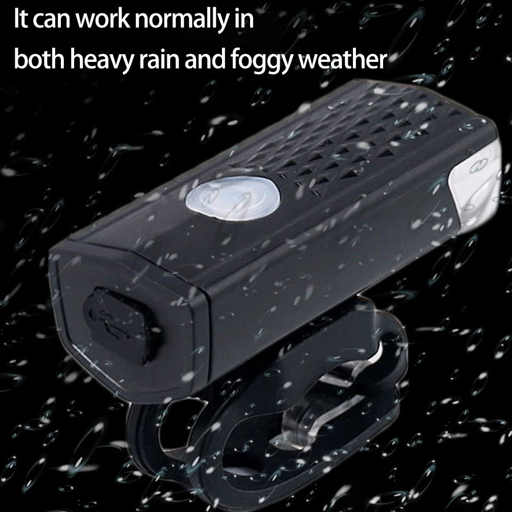 Bicycle Front & Rear Light Set High Brightness Bicycle Light IPX4 Waterproof Bike Safety Lamp Multi Light Modes for Night Riding