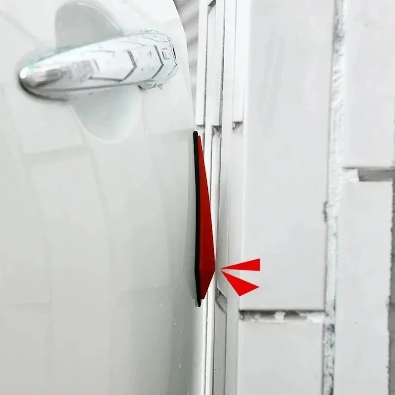 Car Bumper Sticker 4pcs Automobile Bumper Strip Anti-collision Protective Anti-scratch Body Decoration Door Protector