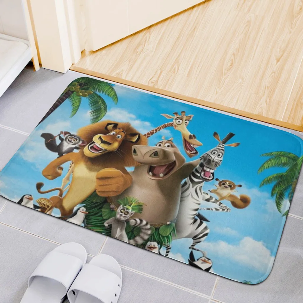 

Madagascar Living Room Rug Carpet Flannel Slip Mat Decor Aesthetic Dressing