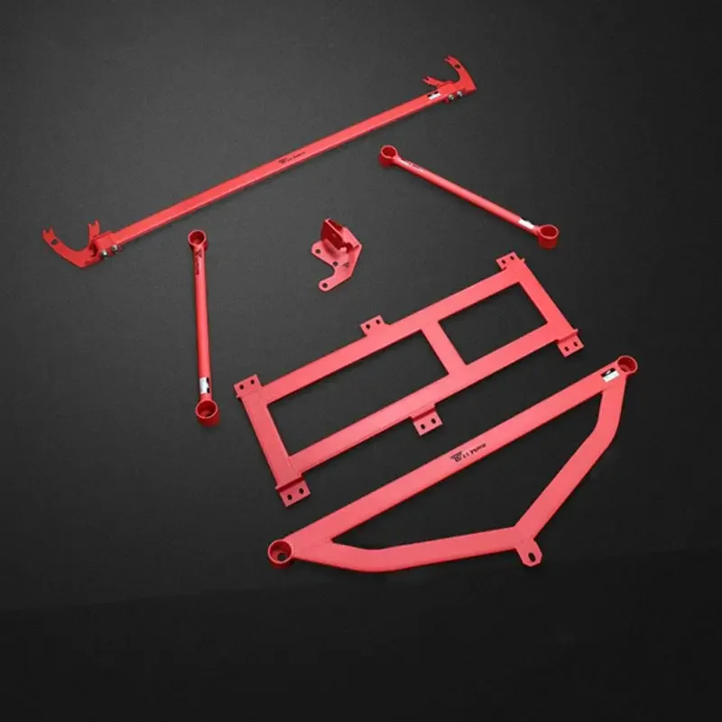 Fabrikant Aluminium Voorkant Strut Bar Voor Corolla Levin-Versterken Bar Auto Racing Balans Toren Brace