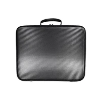 AT88-For Starlink MINI Storage Bag Carbon Fiber PU Fabric Storage Bag Large Capacity Anti Drop Waterproof Handheld Bag 1