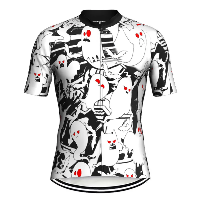 

MTB Cycling Wear Short Jersey, Skull Sweater, Road Shirt, Bike Clothes, Downhill Jacket, Credit Clothes Coat, Anti-slip, Leisure