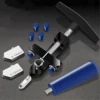 Glass Tile Cutter, New Design 2 in 1 Glass Cutting Tool Glass Tile Cutter for Glass, Mirror, Ceramic Tile, Glazed Tiles 2