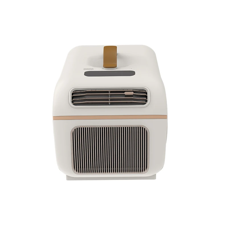 Climatiseur portable, mini déshumidificateur, unité de climatisation pour le camping, refroidisseur d'air compact pour petits espaces, climatiseur portable compact, machine de refroidissement 2-en-1 5