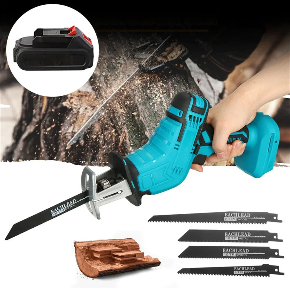 Cordless Electric Reciprocating Saw Lithium Electric Saber Saw Charging