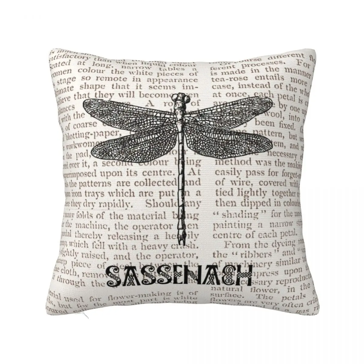 

Dragonfly paper sassenach Throw Pillow Decorative Cushions For Living Room Ornamental Pillow luxury home accessories