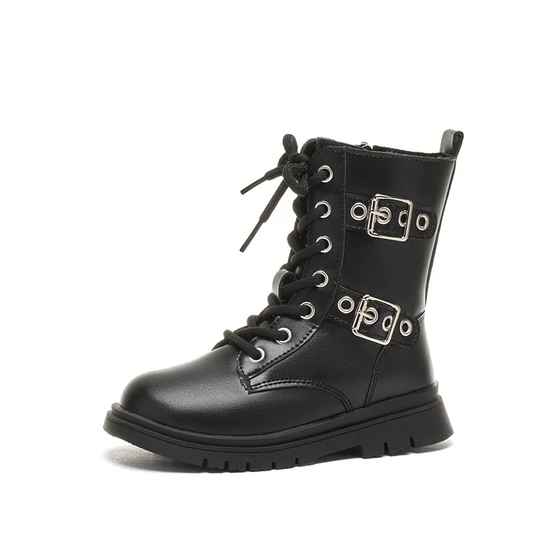 2024 Autumn Winter New Children Short Boots for Girls