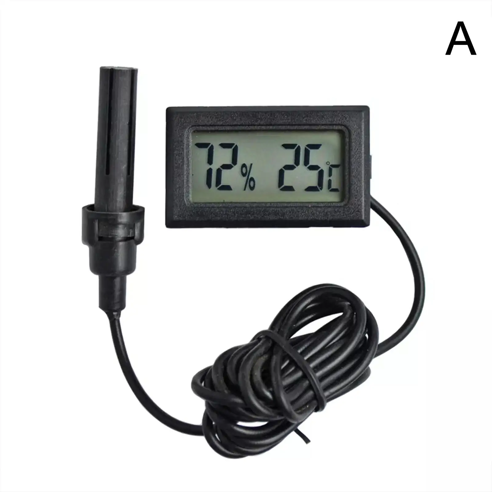 Thermometer Hygrometer - Type Black/white Cup/sector/round/mini Thermometer  - Aliexpress