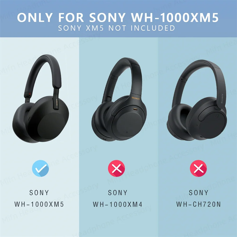 2in1SiliconeCasesForSonyWH1000XM5EarphoneCaseAntiScratch