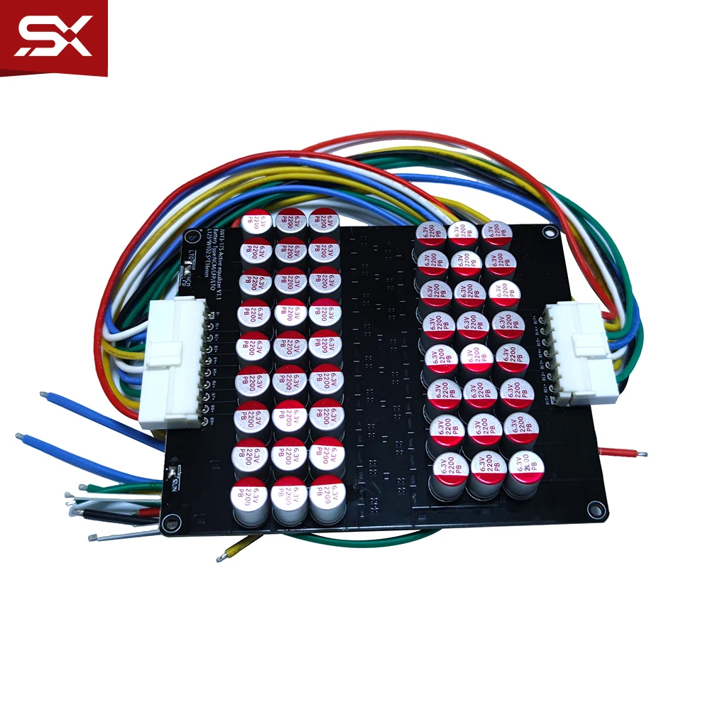 

Li-ion Lifepo4 LTO Lithium Battery Active Equalizer Balancer Board Capacitor BMS 13S 14S 15S 16S 17S for Car Auto Home Appliance