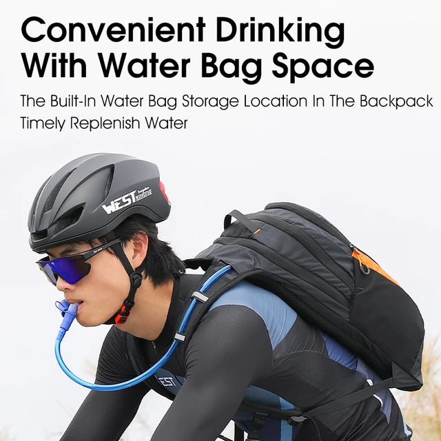 WEST BIKING Ultralight Cycling Backpack, Breathable Bicycle Bag