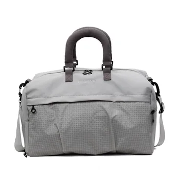 Borsa da viaggio per donna, borsa leggera multifunzionale a tracolla per sport, fitness e yoga, borsa per bagagli asciutti e bagnati di grande capacità