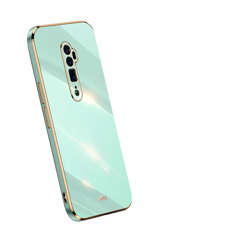Luxury Square Plating Shockproof Silicone Case