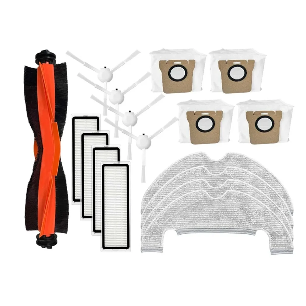 

For Robot Vacuum X10 / B102GL Hepa Filter Mop Cloths Rag Dust Bag Replacement Spare Part Accessory