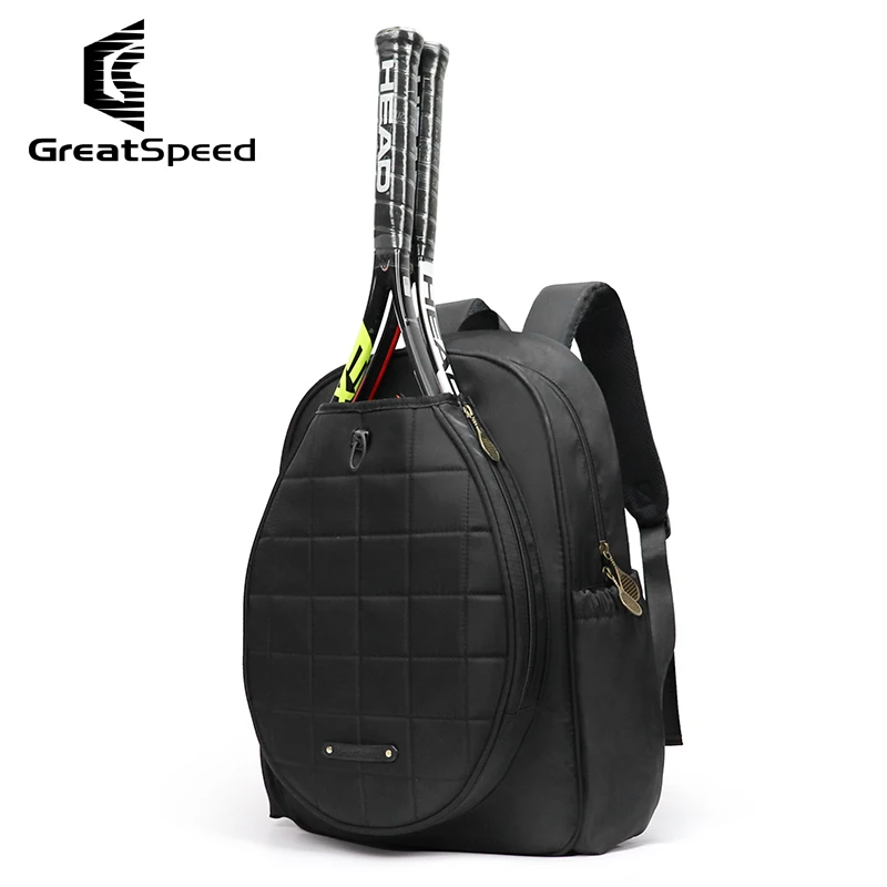 Greatspeed Backpack Tennis Racquet Bag Sport Racket Bag with Sneakers Compartment Nylon Paddle Padel Tennis Badminton Bags Cover