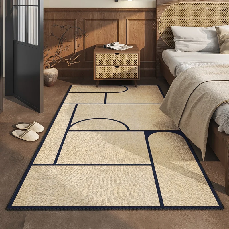 JapaneseStyleCarpetsforLivingRoomLightLuxuryBedroomDecorPlush