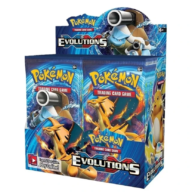 ポケットモンスター 4本セット (ハートゴールド, ブラック,Y,ムーン) Newest 324Pcs Pokemon Cards Sun & Moon XY Evolutions Pokemon