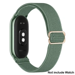Nylon Loop Elastic Wristband Replacement - Mi band 10 (Green)