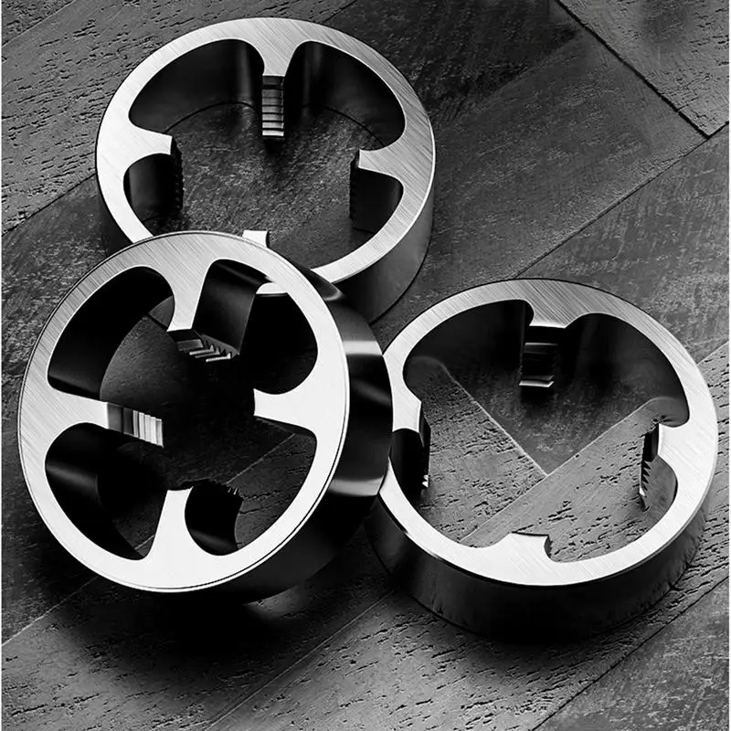 PVC Thread Maker Tool Pipe Threader Plumbing Tool Pipe Tap Die Set Electric Drill Threader for Cutting