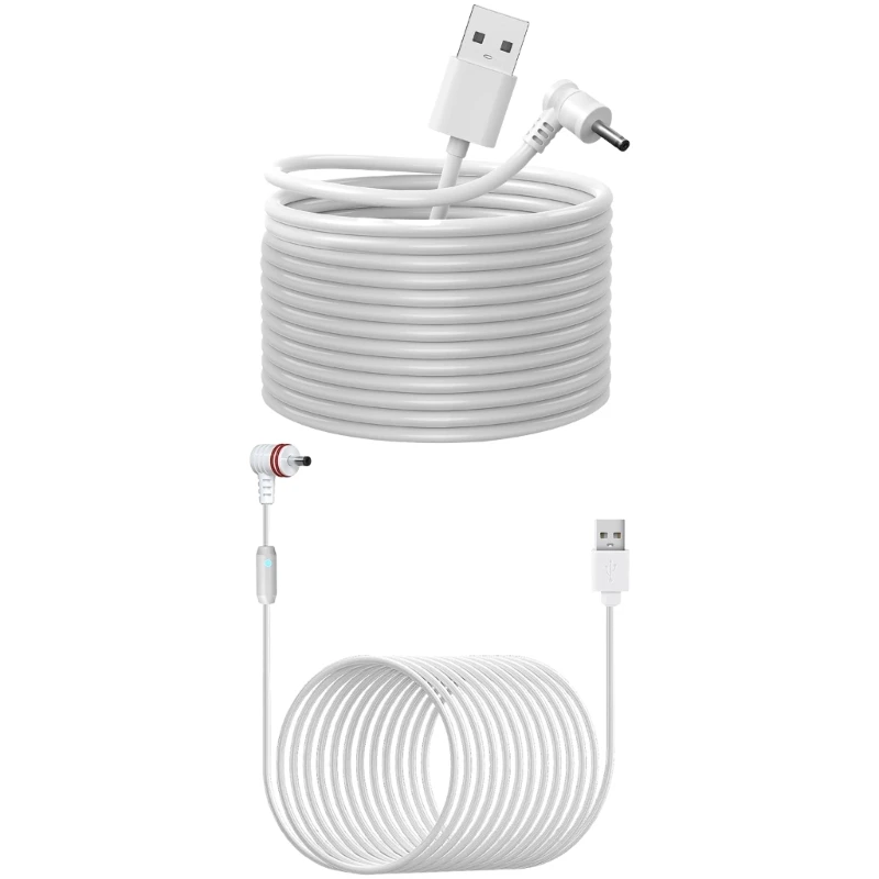 

Security Camera Extended Charging Cable Power Extension Wire for Safety Cameras